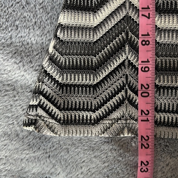 Ramy Brook Melinda Chevron Knit Mock Neck Top Size Large NWT - Picture 5 of 8